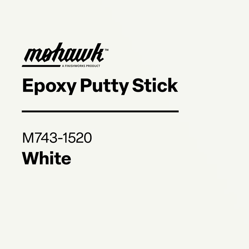 M MOHAWK Mohawk Epoxy Putty Stick, White M743-1520, 1 Count - Image 3